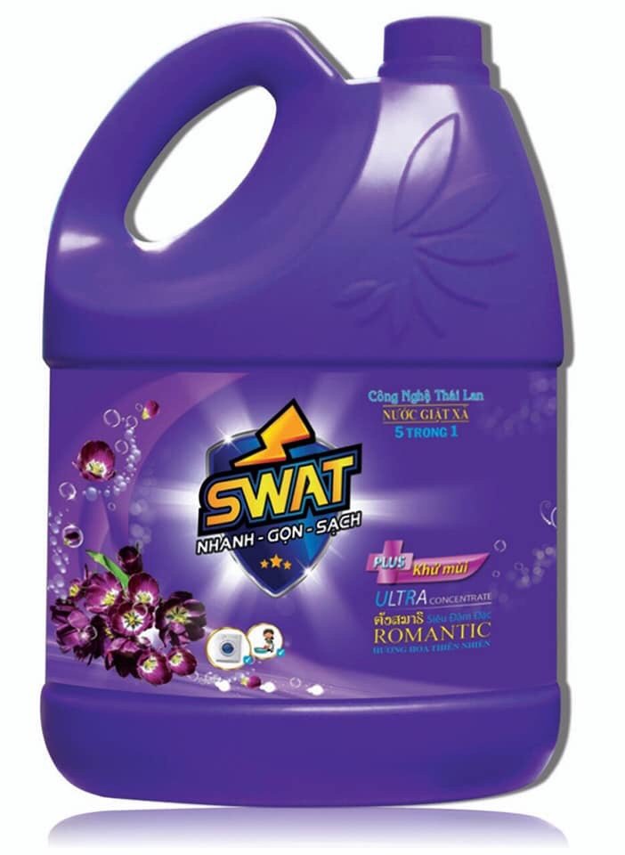 Nước giặt xả 5 in 1- SWAT Romantic 